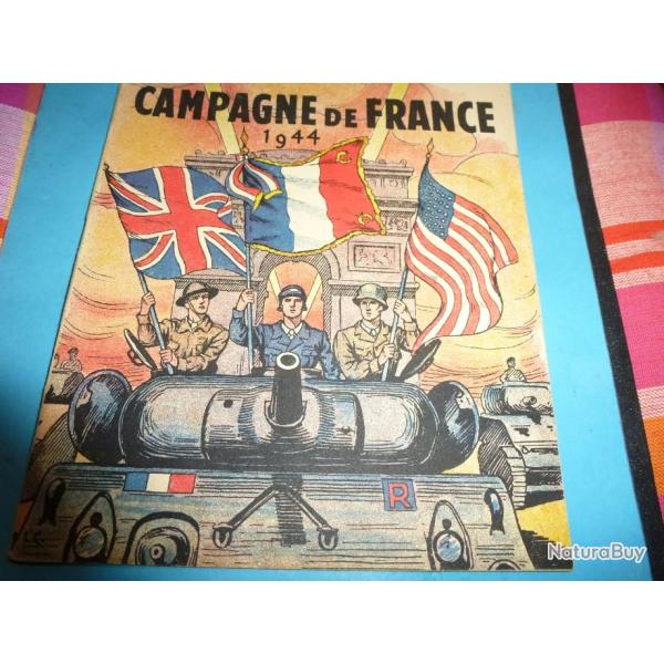 F COLLECTION " PATRIE  "   75 .   CAMPAGNE DE FRANCE 1944