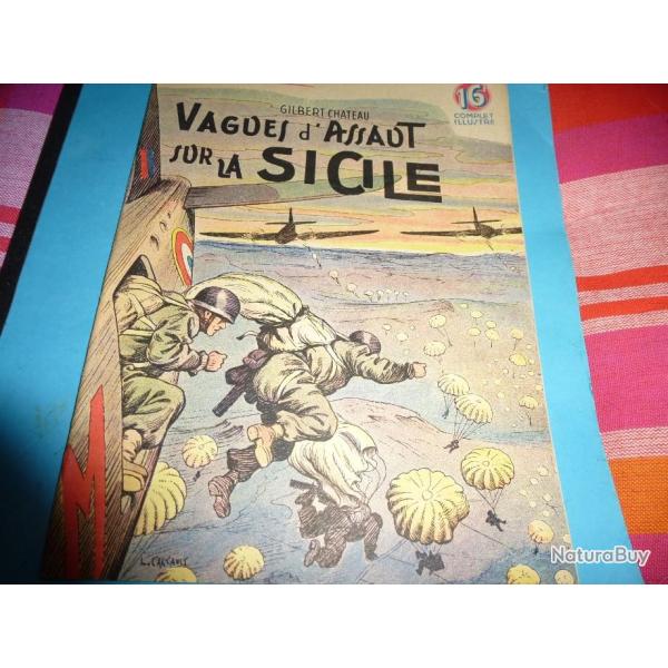 COLLECTION " PATRIE  "   68 .   VAGUES  D  ASSAUT  SUR  LA  SICILE