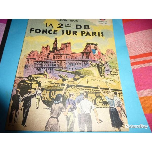 COLLECTION " PATRIE  "   41  .   LA  2eme D.B FONCE SUR PARIS