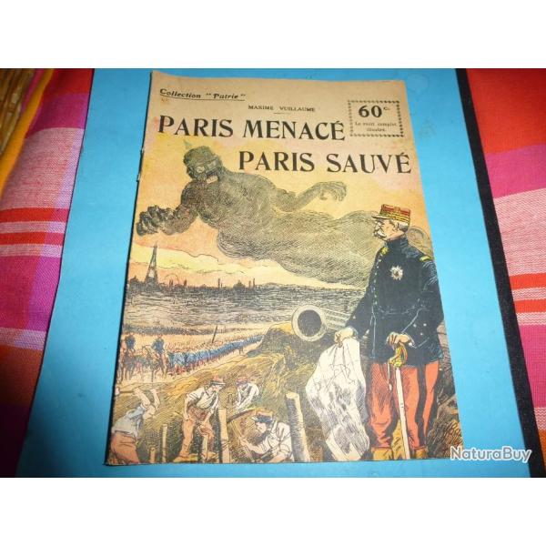 DO COLLECTION " PATRIE "  77 .     PARIS MENACE PARIS SAUVE