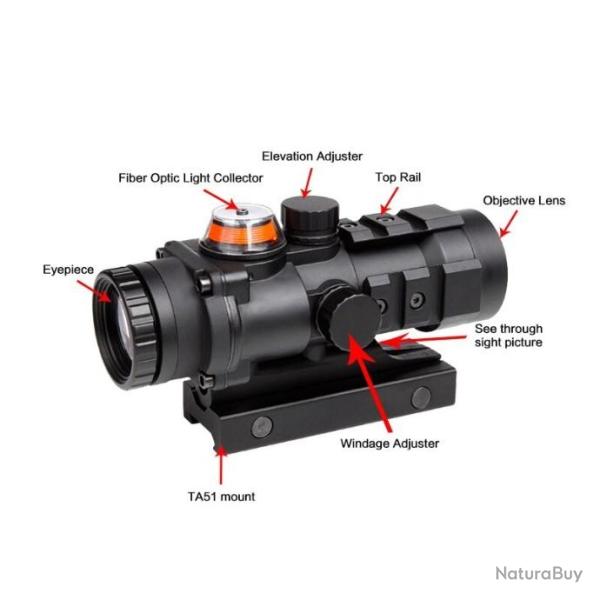Marcool 3x32mm avec le Rail de tisserand de 20mm Airsoft Ak47.22 LIVRAISON GRATUITE