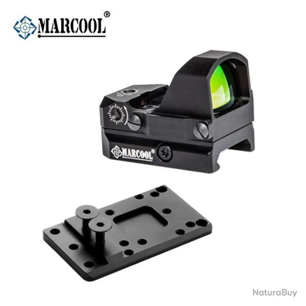MARCOOL  holographique point rouge Scope Tactical 3MOA collimateur LIVRAISON GRATUITE
