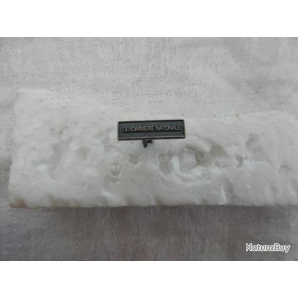 agrafe pour barrette ou ruban de d�coration Gendarmerie Nationale