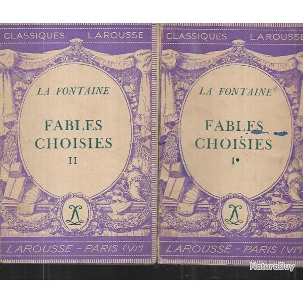la fontaine fables choisies 1 et 2