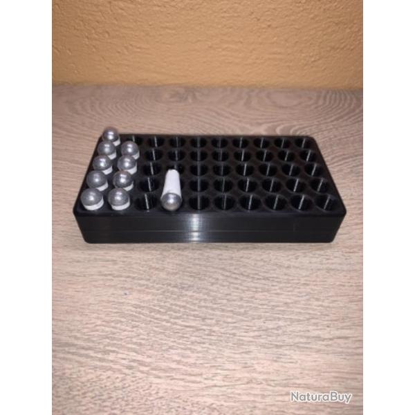 Plateau de rechargement noir optimis� pour les cartouches papier � poudre noire 44 / 36