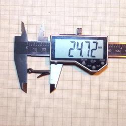 Ressort de d&eacute;tente &agrave; Percussion -Silex pour platine n&deg;148  L .24.72