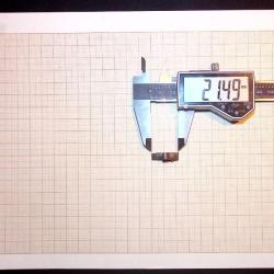 Ressort de d&eacute;tente &agrave; Percussion -Silex pour platine n&deg; 83  L.21.49