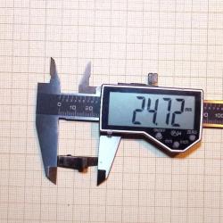 Ressort de d&eacute;tente &agrave; Percussion -Silex pour platine n&deg; 153 Mod .Gauche L.24.72