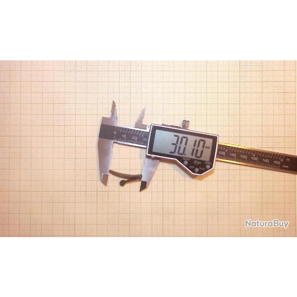 Ressort de dtente  Percussion -Silex pour platine n158  L.30.10