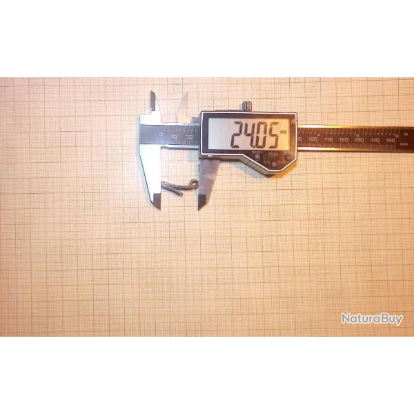 Ressort de dtente  Percussion -Silex pour platine n163 L.24.05