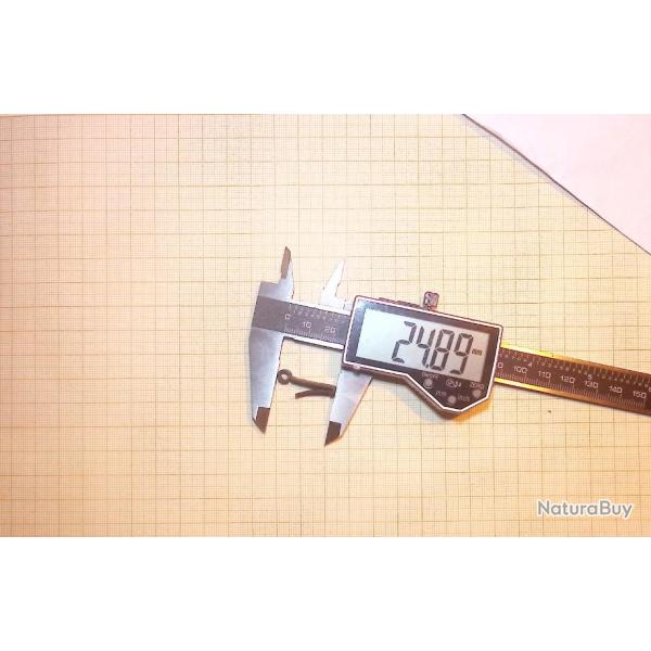 Ressort de dtente  Percussion -Silex pour platine n166 L.24.89