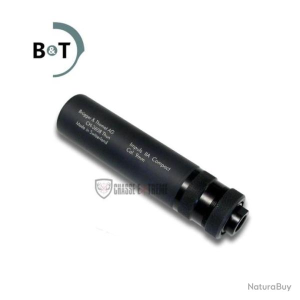 Silencieux B&T IMPULS IIA Compact M13.5 pour Glock cal 9x19 Gaucher