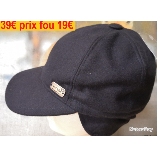 casquette  HAT MAN  MADE IN ITALY  UNIE � rabats  56   2541-56JS