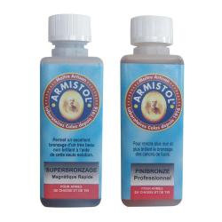 Kit bronzage pour canons fusils superbronzage + finibronze 120ml