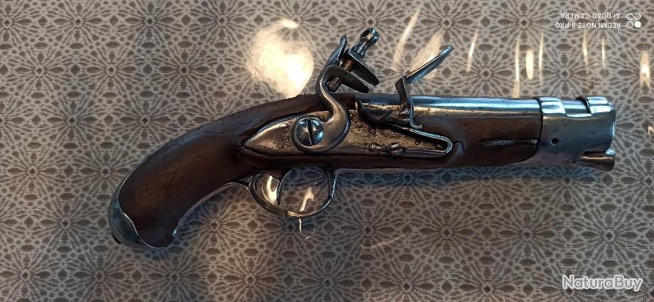 BON PISTOLET SILEX DE MARECHAUSSEE MOD LE 1770 R VOLUTION 