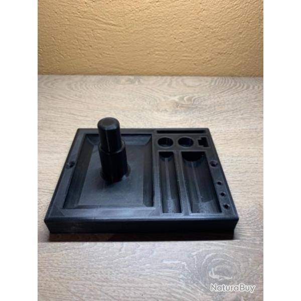 Support noir pour conversion et plateau porte outils dillon XL 650 et XL 750