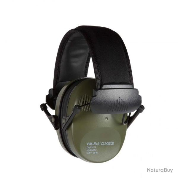 Casque antibruit �lectronique Num'Axes Cas1034 - Kaki