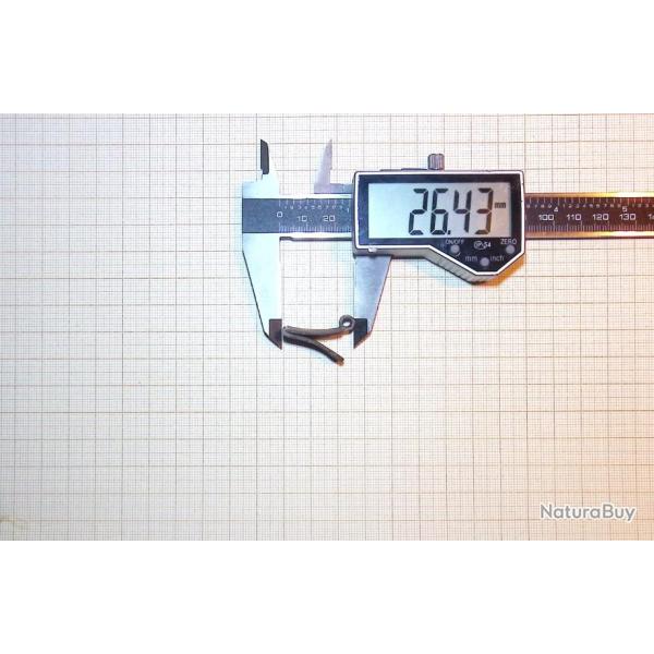 Ressort de d�tente � Percussion -Silex pour platine n�73  L.26 mm
