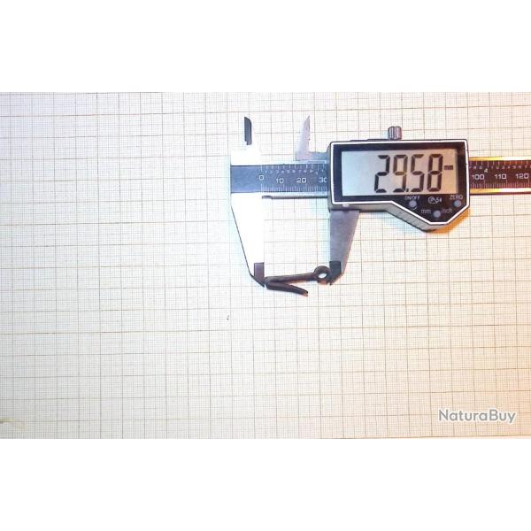 Ressort de d�tente � Percussion -Silex pour platine n�74  L.29.mm