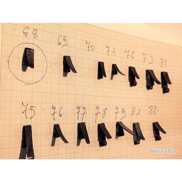 Ressort de d�tente � Percussion -Silex pour platine n�79 s�rie  B