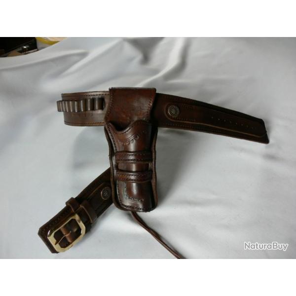 CEINTURON D'ARMES WESTERN "CURLY BILL"