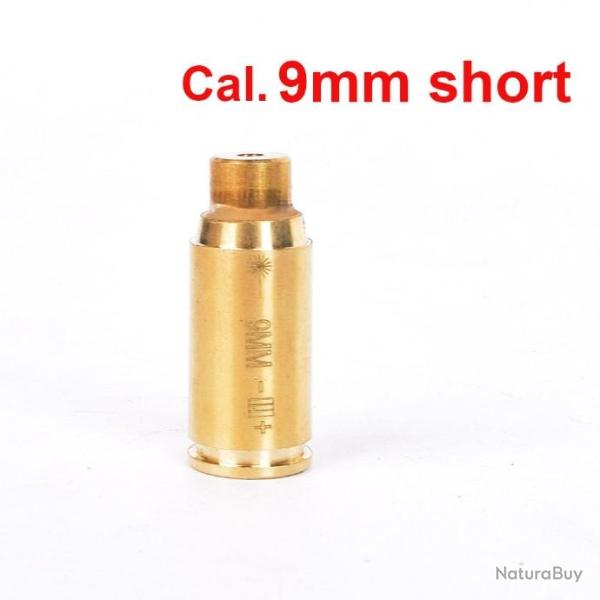 Balle Laser de R�glage Calibre 9MM SHORT  - LIVRAISON GRATUITE !!
