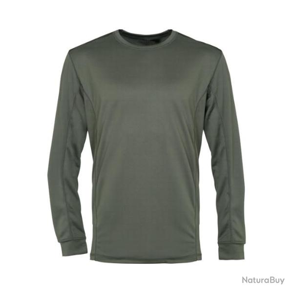 SWEAT SHIRT CHAUD MANCHES LONGUES PERCUSSION MEGADRY KAKI - TAILLE L