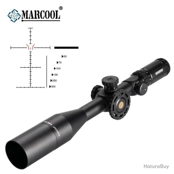MARCOOL  6-24X50 FFP nuit tlescopique optique chasse vert point rouge Jacht LIVRAISON GRATUITE