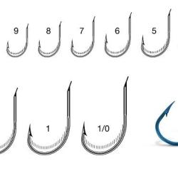 HAMECONS NON MONTES NATIONAL TRUITE 9335BL Boite de 10 Taille 10