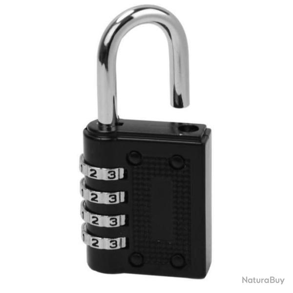 Cadenas 4 Combinaisons Alliage De Zinc Noir 80*40*13mm/3.14*1.57*0.5