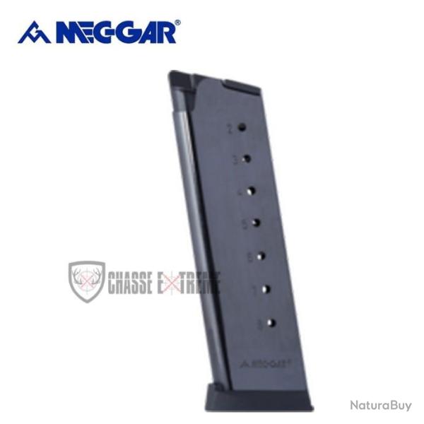 Chargeur MEC-GAR pour Colt 1911 Full Size 8Cps Cal 45 Acp Blue