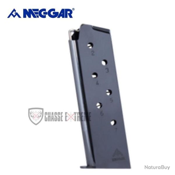 Chargeur MEC-GAR pour Colt 1911 Full Size 7Cps Cal 45 Acp Blue