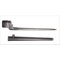 ba&iuml;onnette clou Anglaise fusil enfiled n&deg;4 baionnette