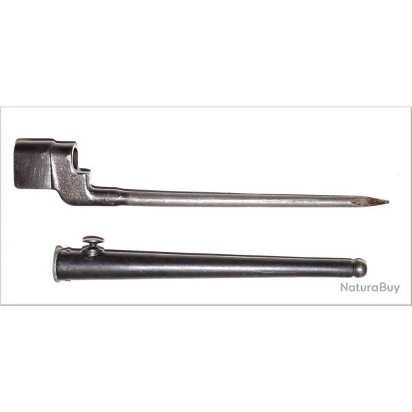 ba&iuml;onnette clou Anglaise fusil enfiled n&deg;4 baionnette