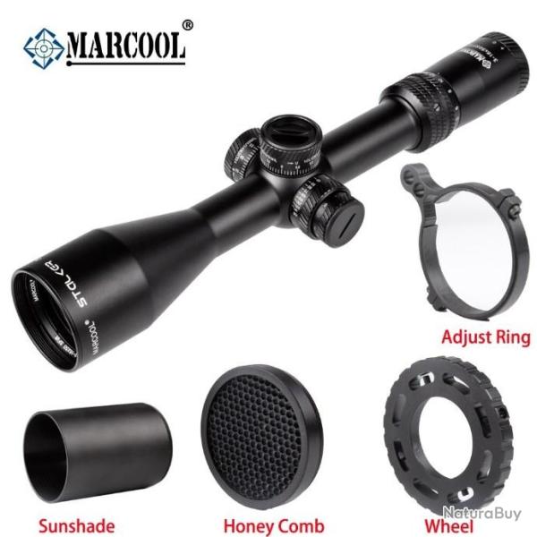 Marcool 3-18x50 HD lunette de vise premier plan Focal objectif point rouge LIVRAISON GRATUITE