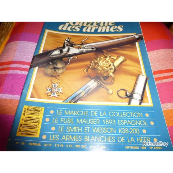  GAZETTES DES ARMES  181