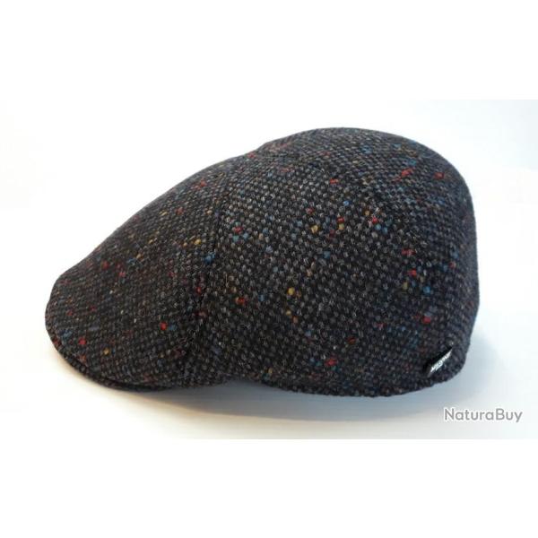 CASQUETTE MARONE MOUCHET�E EN LAINE T57