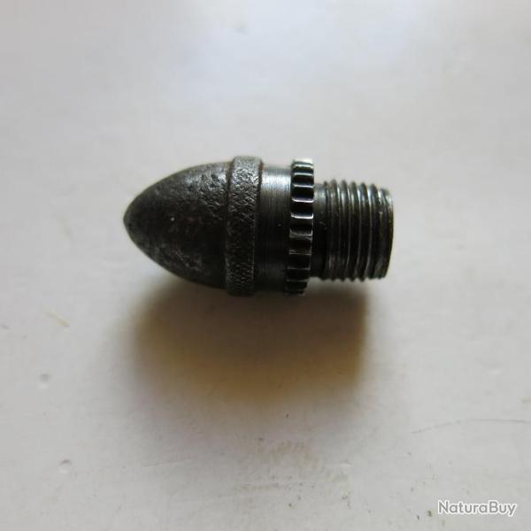 VENDU PAR CUIRASSIER11 BOUCHON ARRIERE   DE PISTOLET LEFRANCAIS 7,65 MM.