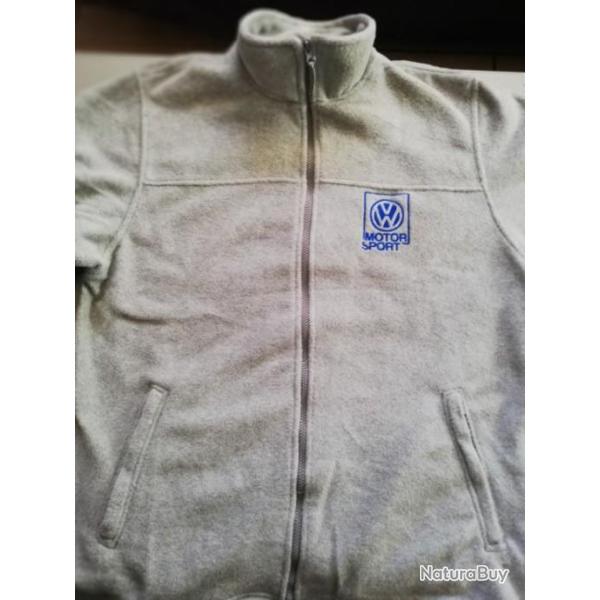 Veste polaire grise VOLKSWAGEN MOTORSPORT GOLF GTI RALLYE OETTINGER WRC RACING  Top qualit� !!!!!!!!