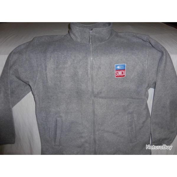 Veste polaire grise SIMCA RALLYE 2 1000 1100 1200 S ARIANE ARONDE P60 VEDETTE R3  Top qualit� !!!!!