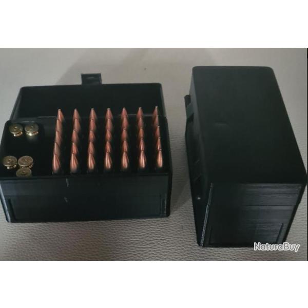 Boite de Rangement par 50 pour 308 Winchester, couleurs aux choix (l'unit�) - I3D