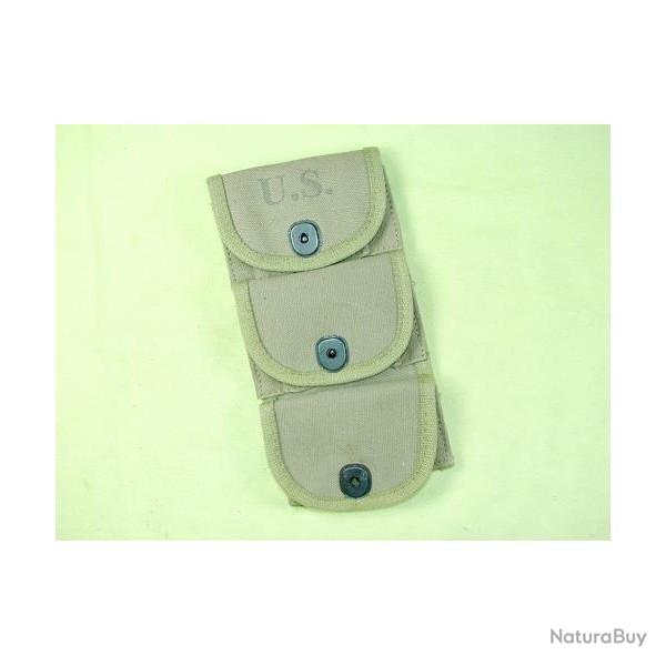 Porte Clips en toile  45 ACP revolver Colt 1917 ou Smith et Wesson