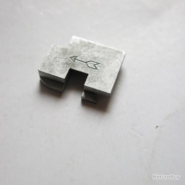 VENDU PAR CUIRASSIER11 N� 10 ARRET DE VERROU DE CULASSE DE FUSIL S/ AUTO BREDA CALIBRE 12