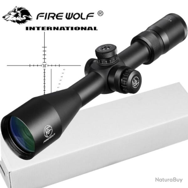 Fire Wolf Lunette de vis�e 4.5-27X50 R�ticule Lumineux - LIVRAISON GRATUITE !!