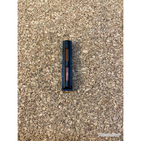 TRUGLO guidon fibre optique aimante rouge 7.5mm FIN DE SERIE