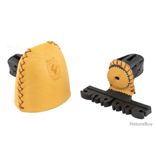 CARQUOIS DELUXE BUCK TRAIL ARC TRADITIONNEL - 6 Fl�ches - Cuir Naturel