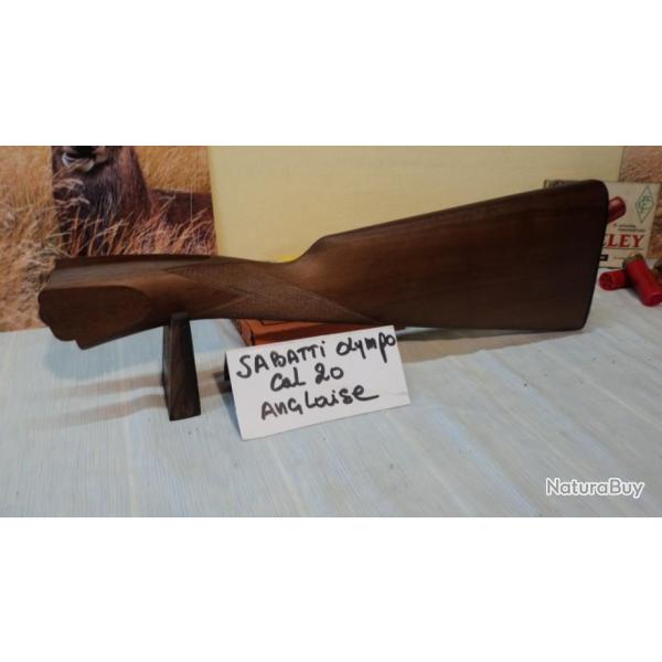 CROSSE POUR SABATTI SUPERPOSE MODEL OLYMPO ANGLAISE CAL 20  NEUVE