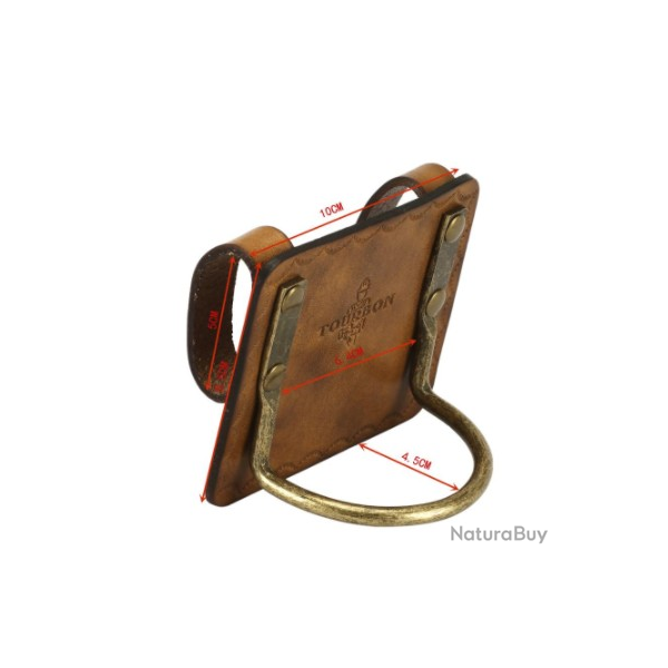 Porte marteau artisanal en cuir v�ritable robuste -- LIVRAISON OFFERTE