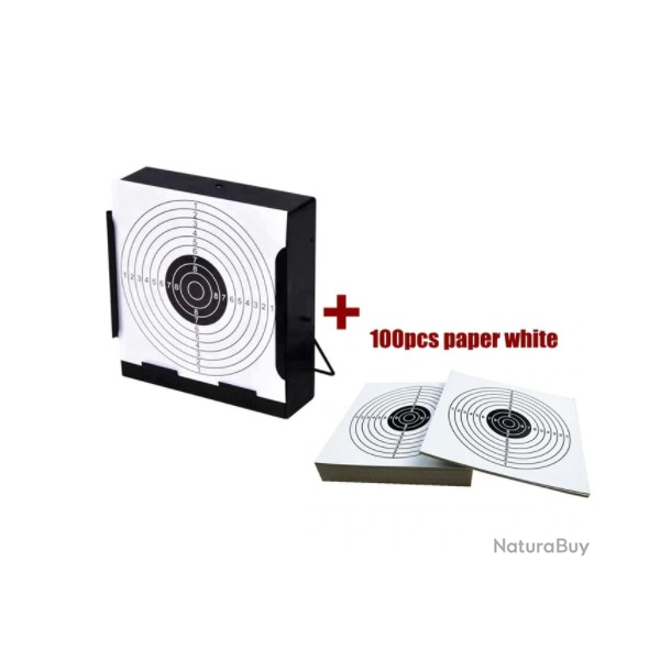 Cibles carton 100*14 cm par X 100 + Socle en m�tal  -- LIVRAISON OFFERTE
