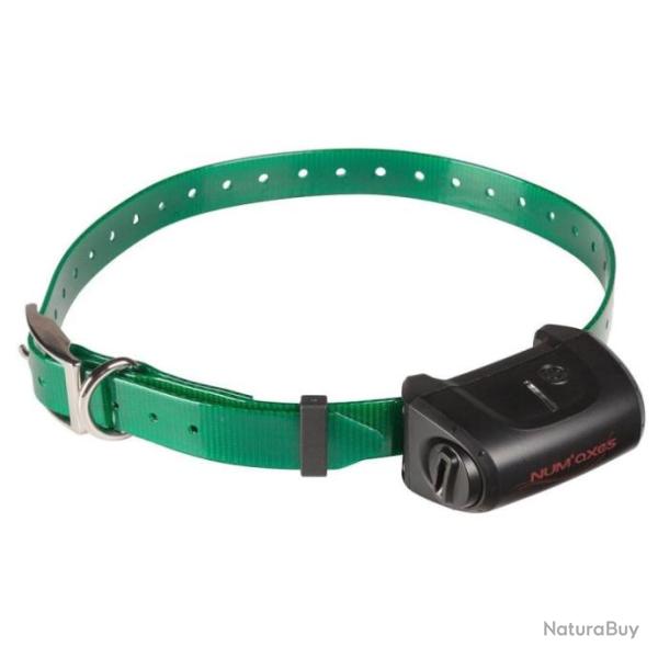 Collier suppl�mentaire Num'Axes Canicom 5 Orange - Vert fonc�